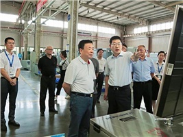湖南省副省長陳飛蒞臨威勝電氣調研考察