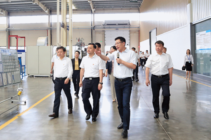 江西省萍鄉(xiāng)市黨政代表團蒞臨威勝電氣調研考察
